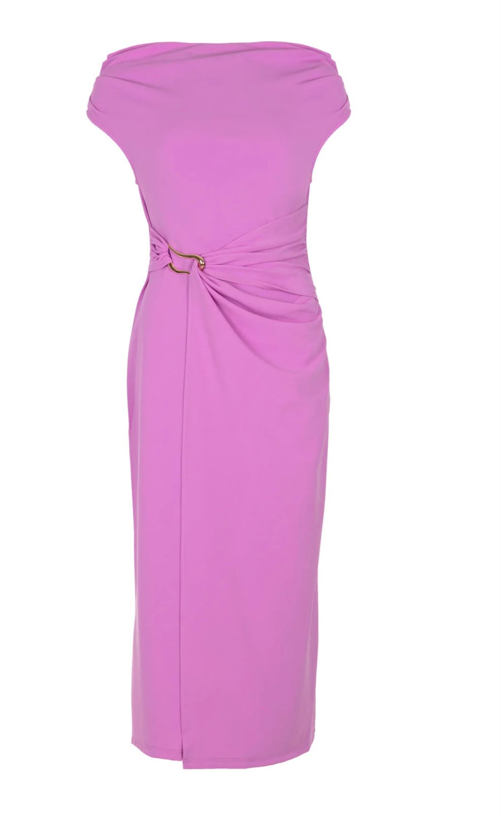 Amara jurk Second Female Roze look