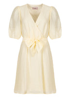Zuzanna jurk Freebird Geel detail