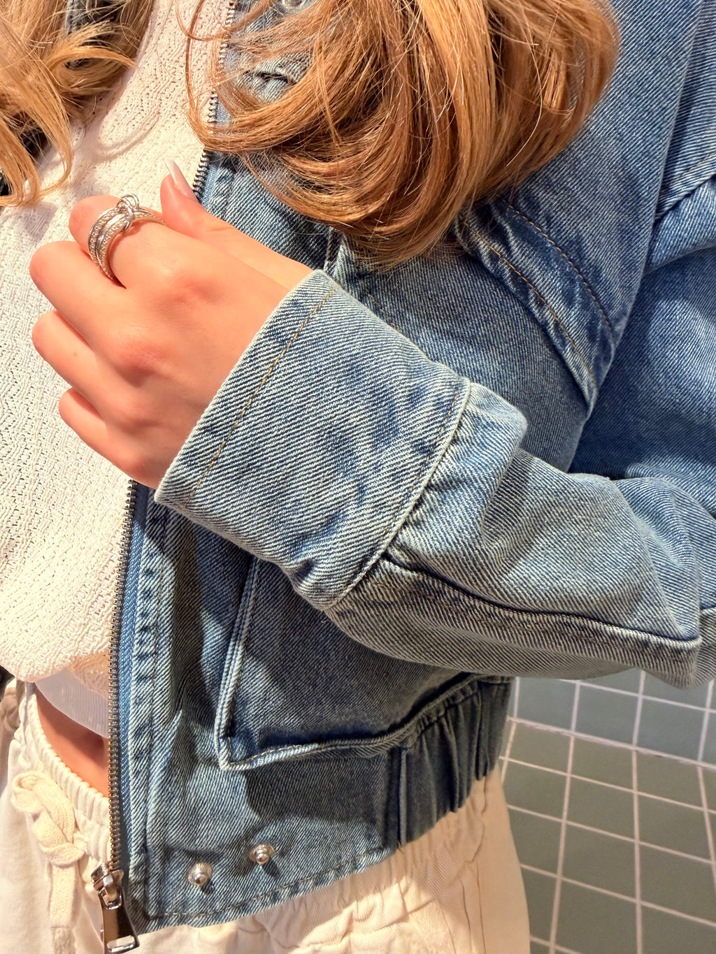 Jeansvest Lisa