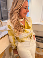 Blouse met lange mouw Elly