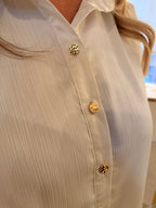 Blouse met korte mouwen Kim