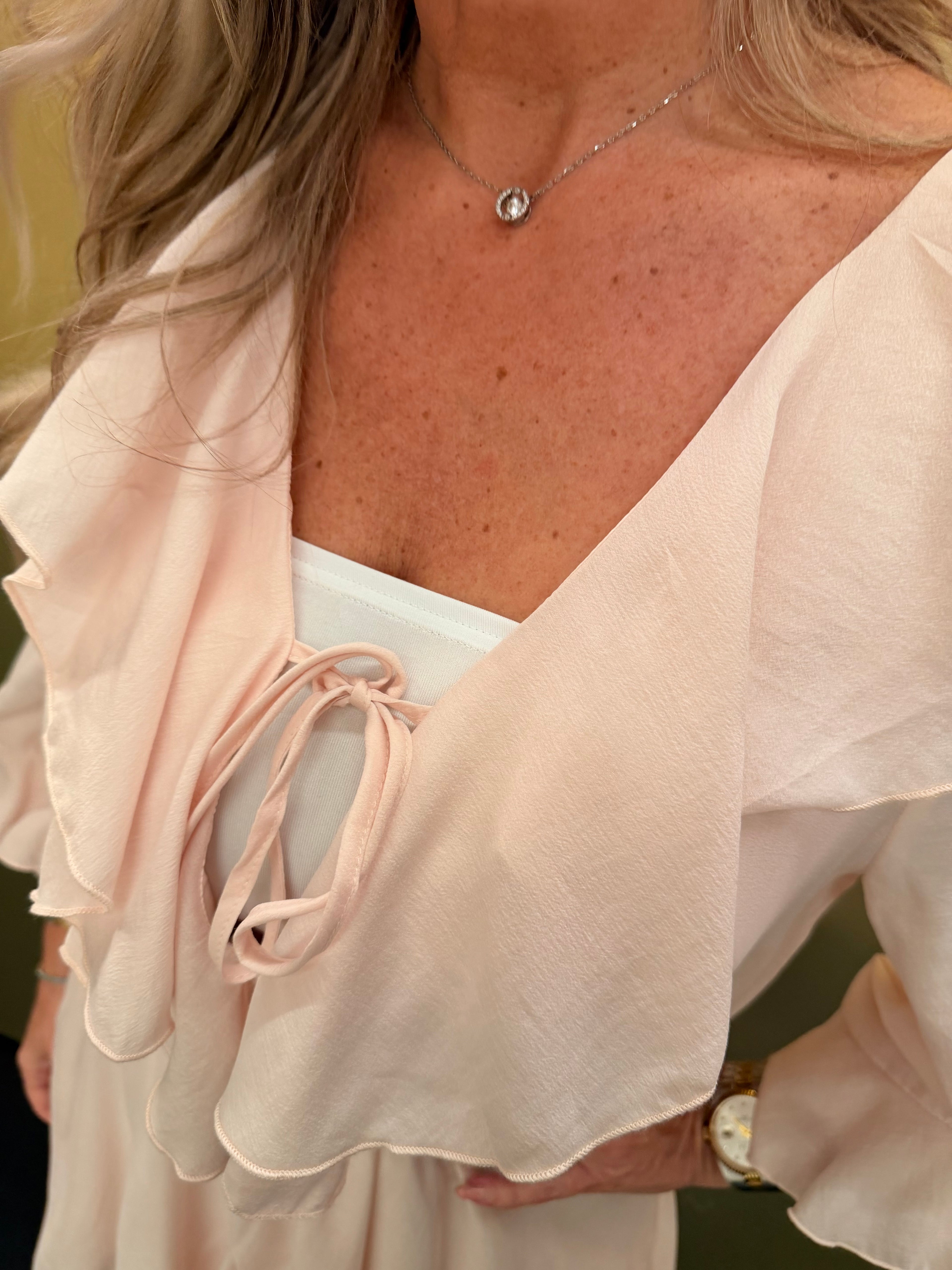 Jurk lange mouwen Rosy