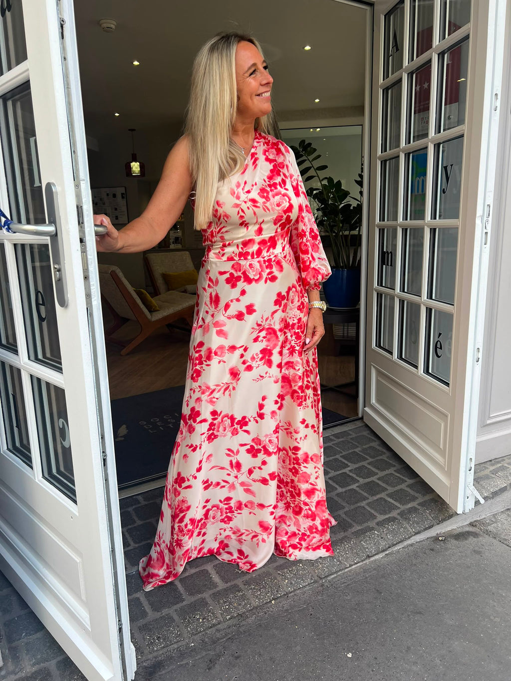 Amour & Fleur jurk Second Female Roze