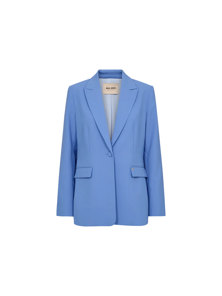 Ziyana blazer Mos Mosh Blauw detail