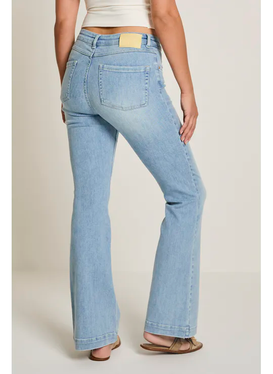 Zosja jeans Parami Blauw detail