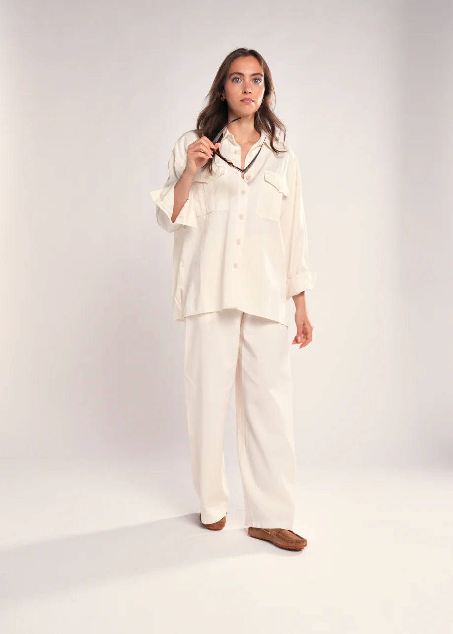 Zala broek Simple Wit